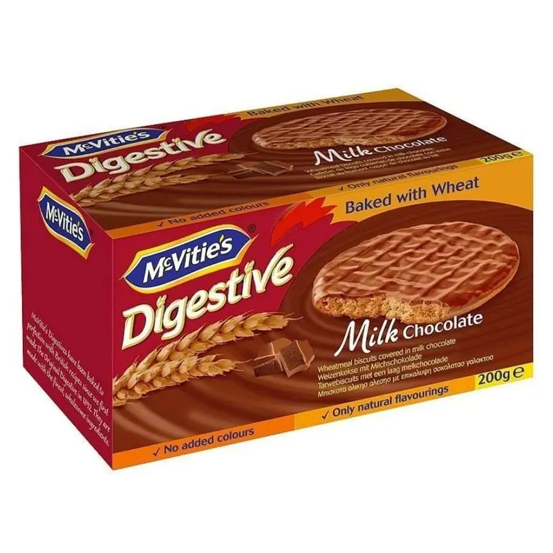 Mcvities Digestive Milk Chocolate Biscuits 200G