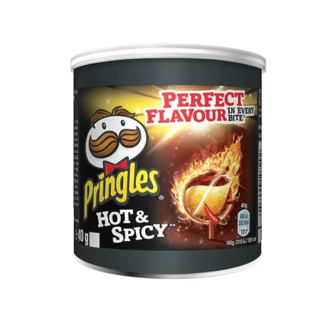 Pringles Hot And Spicy Perfect Flavour In Every Bite 40G