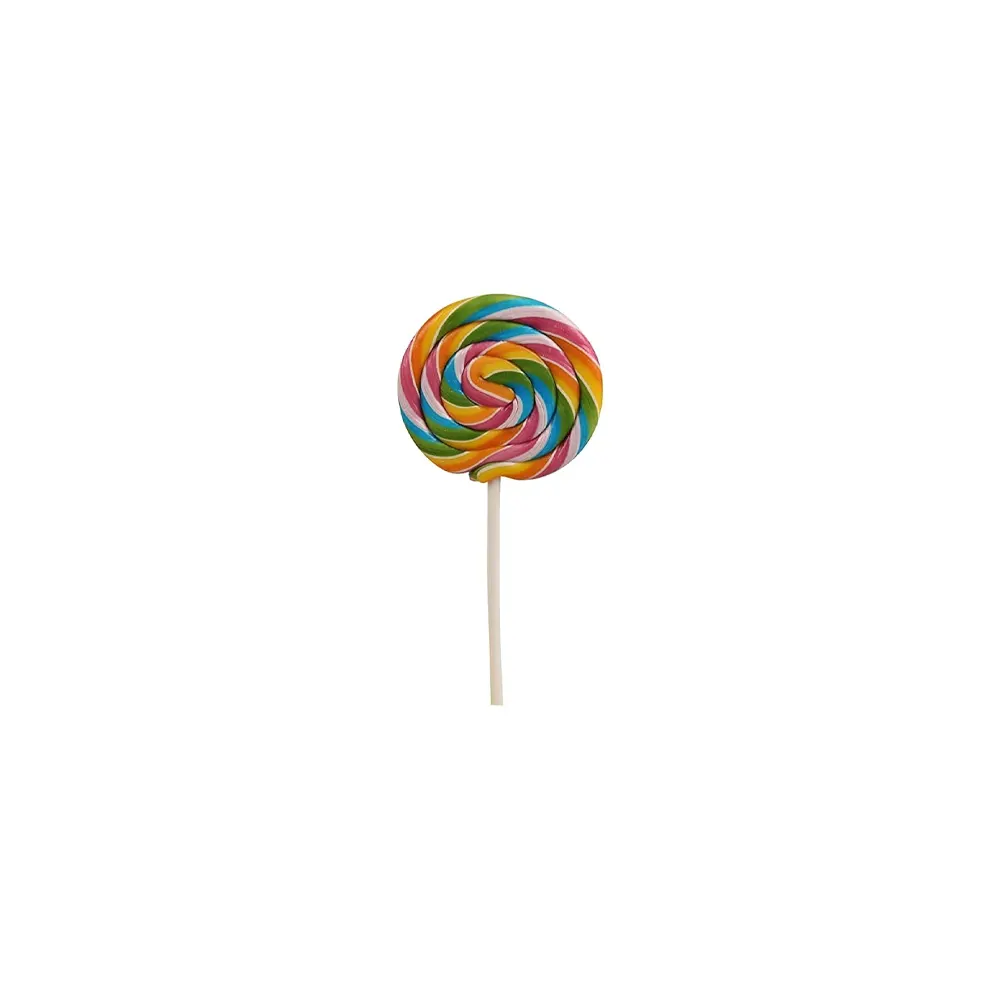 Candy Fox Whirly Lollipops Fruit Flavoured Candy 30G