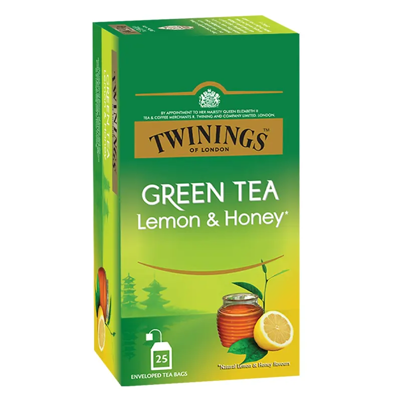 Twinings Of London Green Tea Lemon And Honey Tea Bags 25N