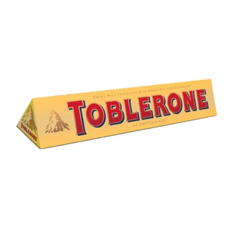 Toblerone Swiss Milk Chocolate With Honey And Almond Nougat 100G