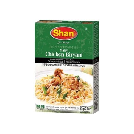 Shan Malay Chicken Biryani Seasoning Mix For Chicken Layered Pilaf 60G