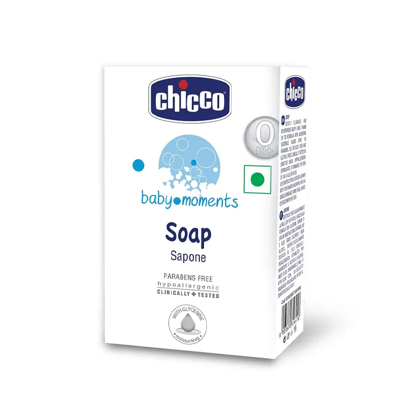 Chicco Baby Moments Soap Sapone 75G*4 1N