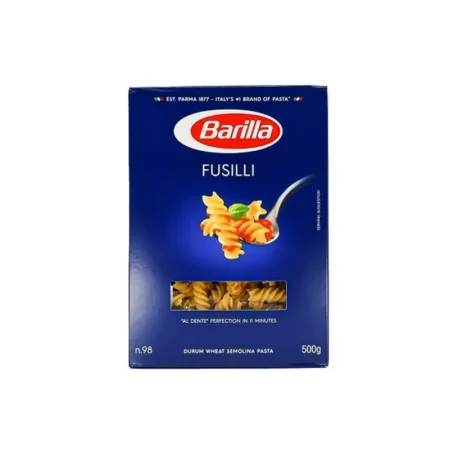 Barilla Fusilli Durum Wheat Semolina Pasta 500G