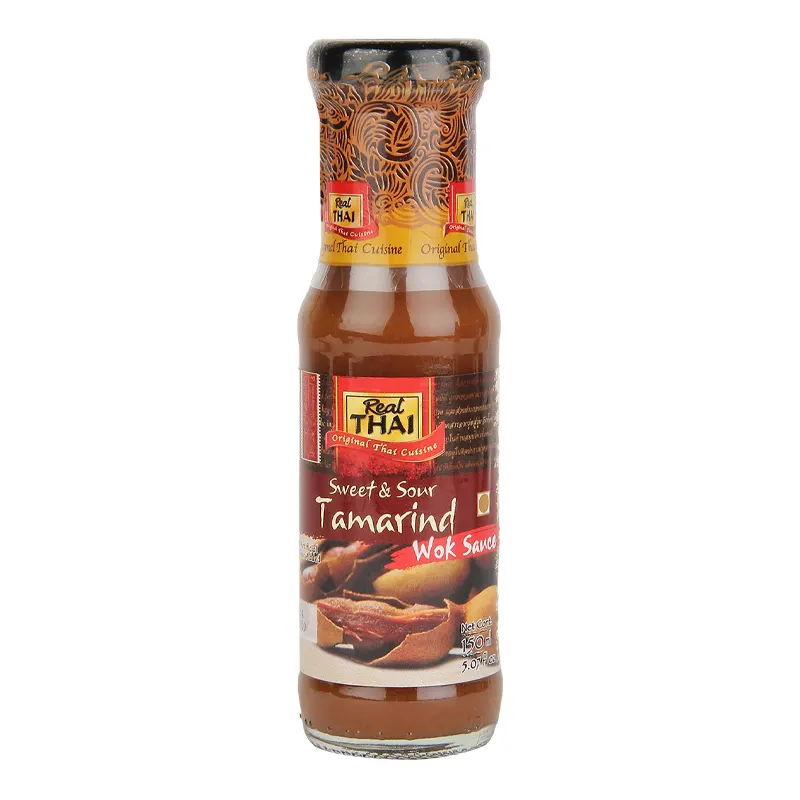 Real Thai Sweet And Sour Tamarind Wok Sauce 150Ml