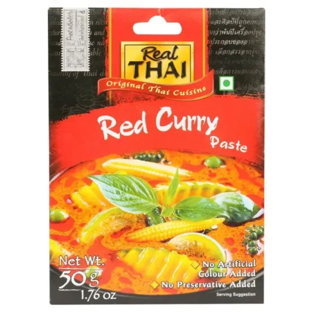 Real Thai Red Curry Paste 50G