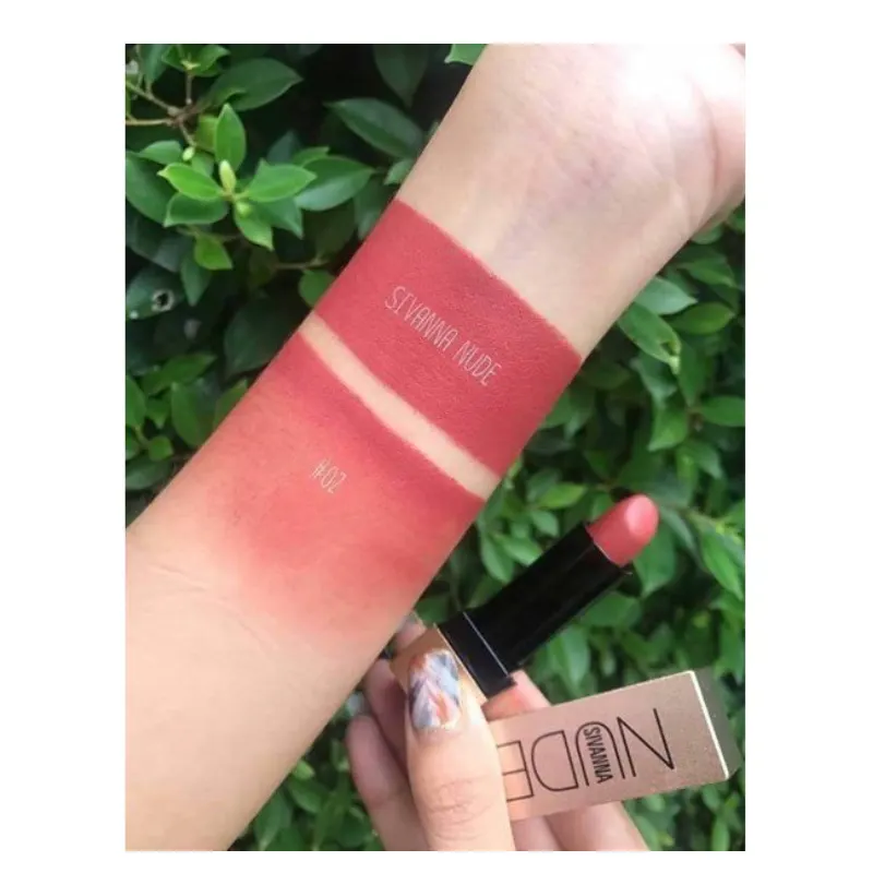 Sivanna Nude Luxury Nude Matte Lipstick C02 3.5G