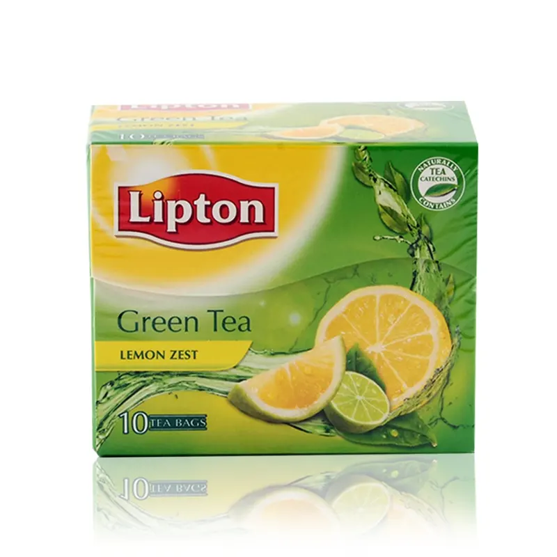 Lipton Green Tea Lemon Zest 10 Bags