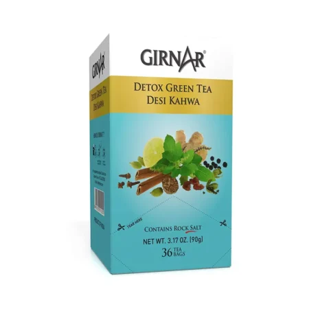 Girnar Detox Desi Kahwa Green Tea 90G X 36N