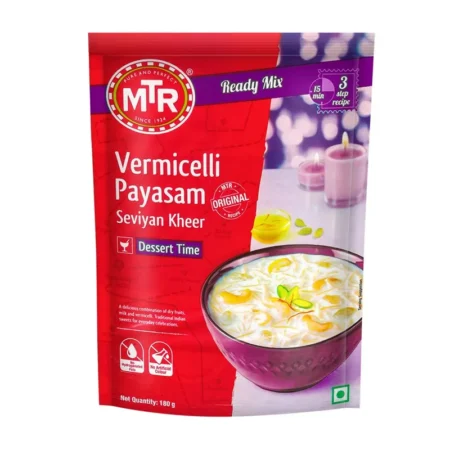 MTR READY MIX VERMICELLI PAYASAM SEVIYAN KHEER DESERT TIME 180G