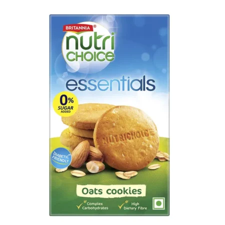 Britannia Nutri Choice Essentials Oats Cookies 150G
