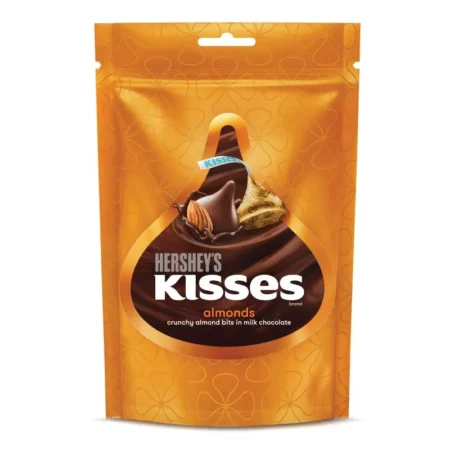 Hershey'S Kisses Almonds Milk Chocolate 100.8G