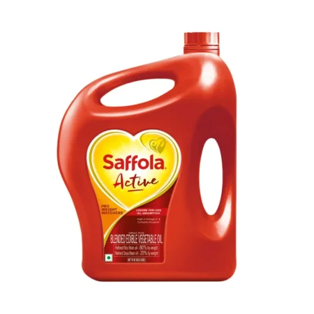 Marico Saffola Active Blended Edible Vegetable Oil 5L