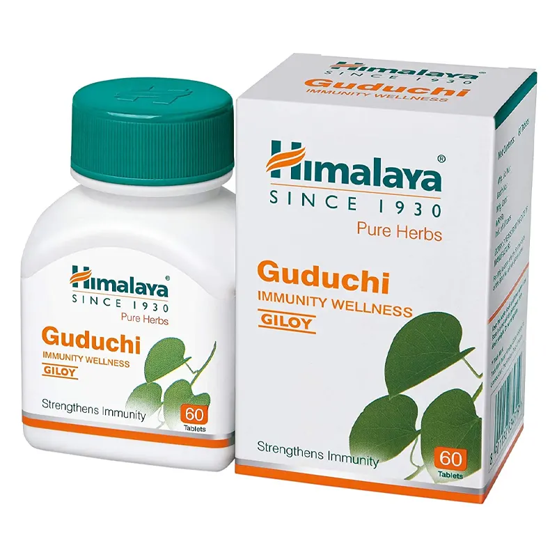 Himalaya Pure Herbs Guduchi Immunity Wellness 60 Tablets 250Mg