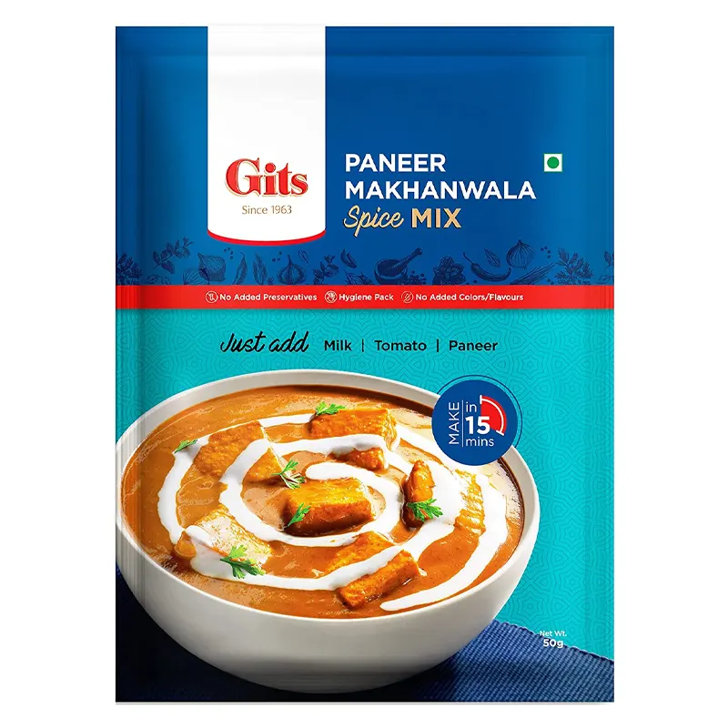 Gits Paneer Makhannwala Spice Mix 50G