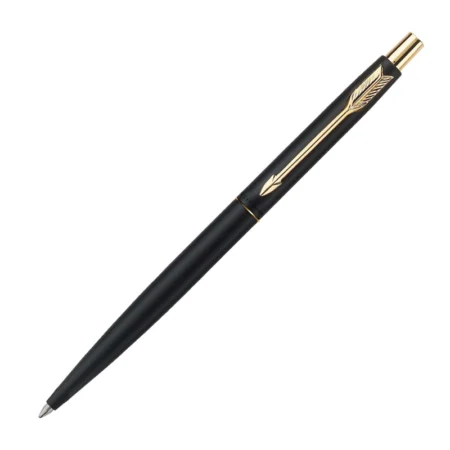 Parker Classic Matte Black Gold Trim Ball Pen 1N