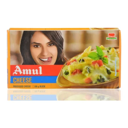 Amul Cheese Processed Cheese Block 200G