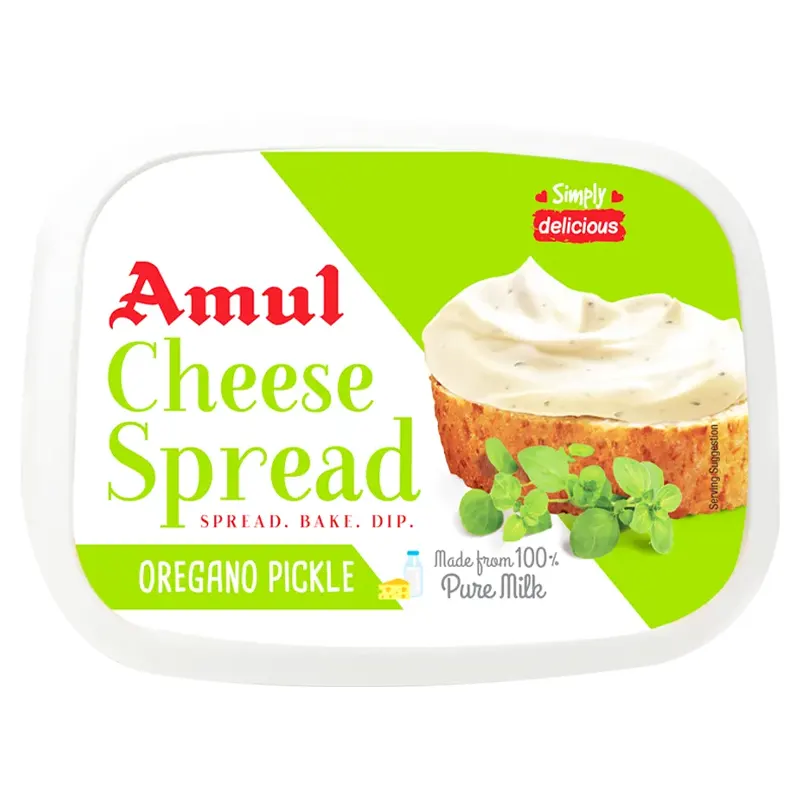 Amul Cheese Spread Oregano Pickle 200G