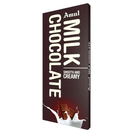 AMUL BELGIAN CHOCOLATE SMOOTH AND CREAMY MILK CHOCOLATE 125G