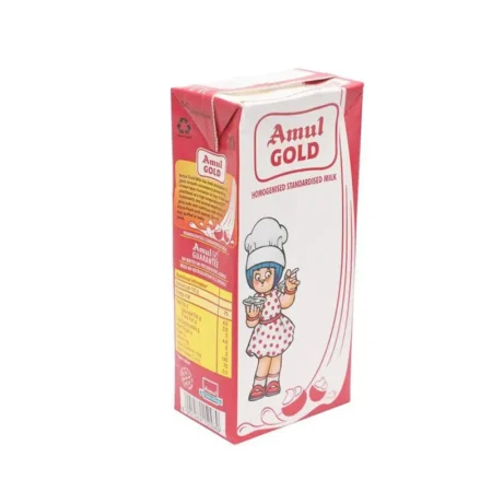 Amul Gold Homogenized Standardized Milk 200Ml