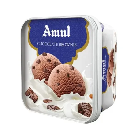 AMUL TUB CHOCOLATE BROWNIE 1LTR