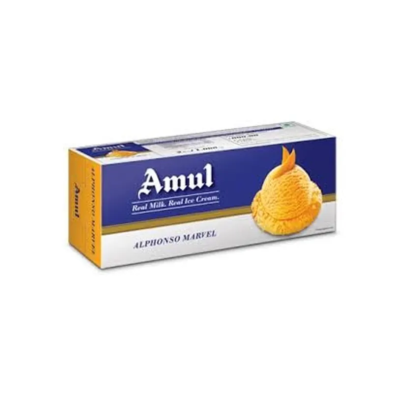 Amul Ice Cream Alphonso Marvel 2Ltr - Souq Al Buhair