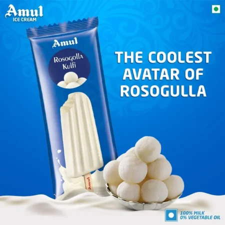 AMUL ICE CREAM ROSOGOLLA KULFI 60ML