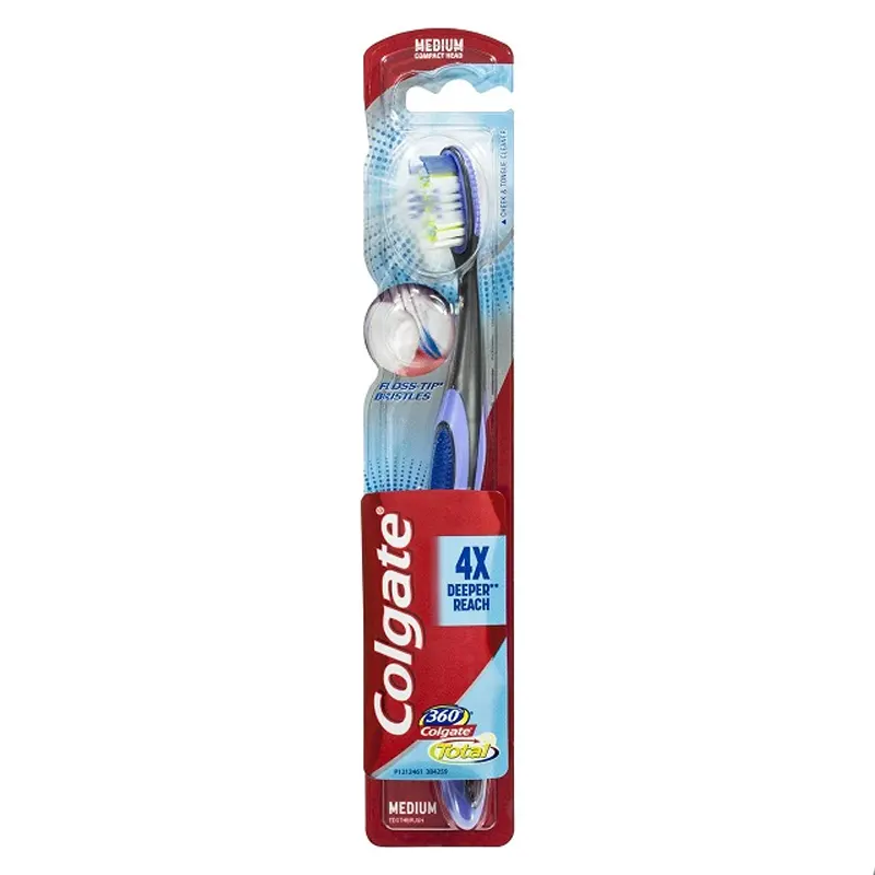 Colgate 360 Floss Tip 4X Deeper Reach 1N - Souq Al Buhair