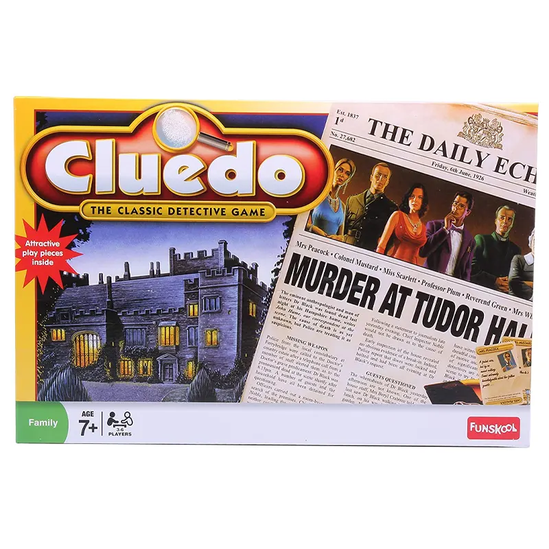 Funskool Cluedo The Classic Detectve Game 1453800 1N