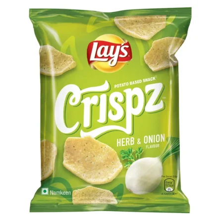Lay'S Potato Based Snack Crispz Herb And Onion Flavour 28G