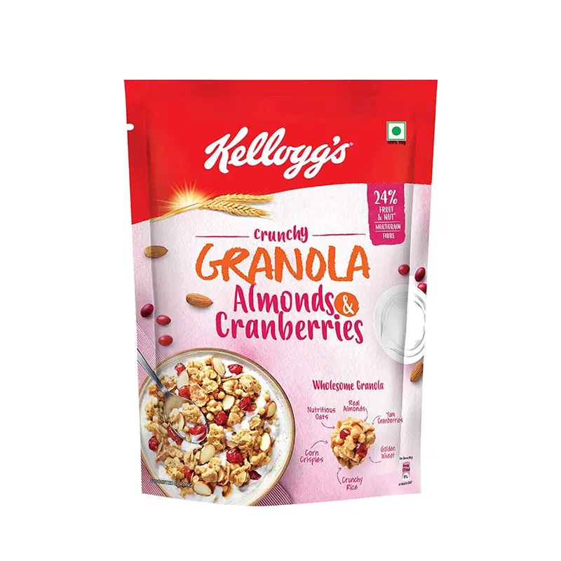Kellogg'S Crunchy Granola Almonds And Cranberries 460 G