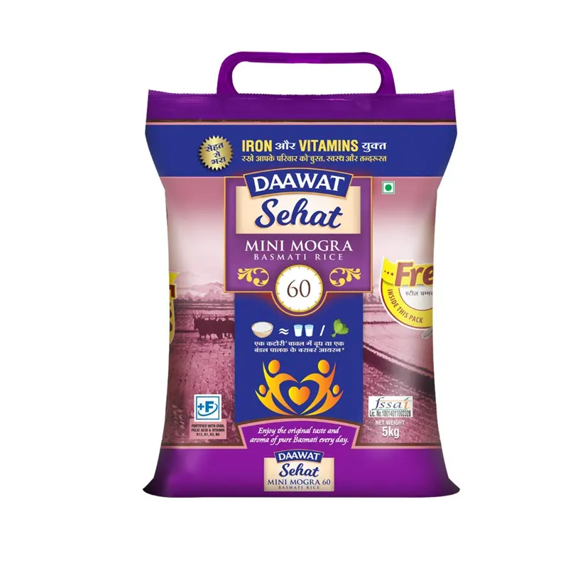 Daawat Sehat Mini Mogra Basmati Rice 5Kg