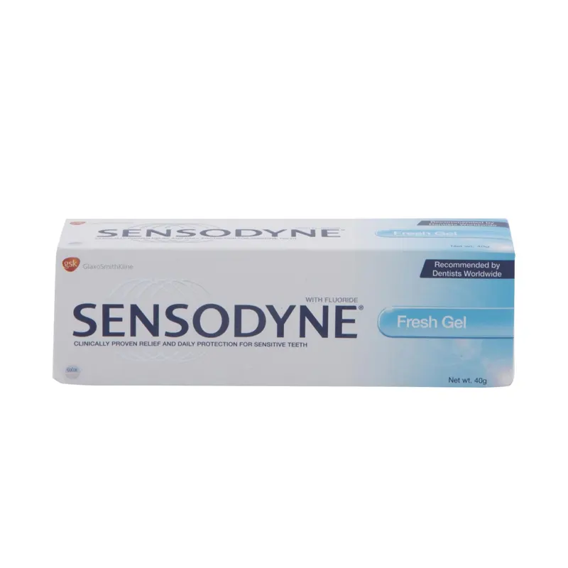 Sensodyne Fresh Gel Fluoride Toothpaste 40G - Souq Al Buhair