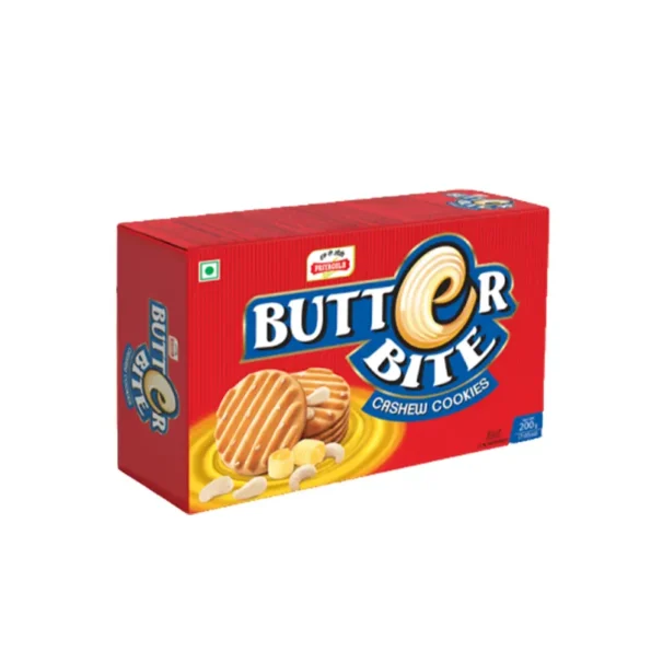 Priyagold Butter Bite Cashew Cookies 200G - Souq Al Buhair