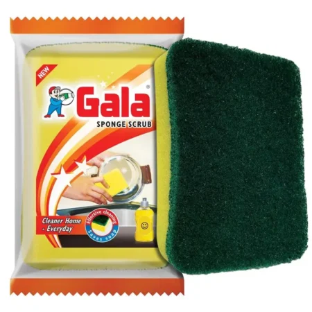 Gala Sponge Scrub 10Cm X 7Cm 1N