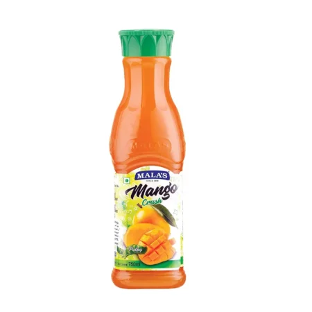 MALA'S MANGO CRUSH PULPY 750ML