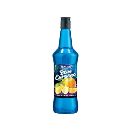 MALA'S BLUE CURACAO MOCKTAIL SYRUP 750ML