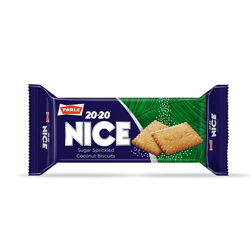 Parle 20-20 Nice Sugar Sprinkled Coconut Biscuits 150G