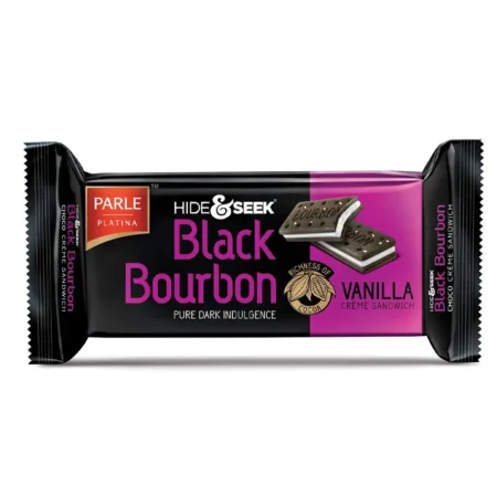Parle Platina Hideandseek Black Bourbon Vanilla 40G