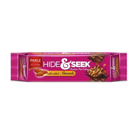 Parle Platina Hide And Seek Chocolate Chip Cookies With Added Almonds