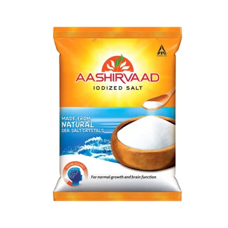 Itc Aashirvaad Iodized Salt 1Kg