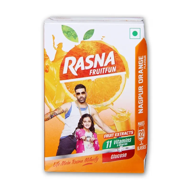 Rasna Nagpur Orange Flavour 32 Glasses 9.5Ml