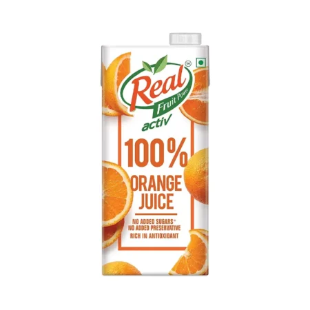 REAL FRUIT POWER ACTIVE 100% ORANGE JUICE 1L
