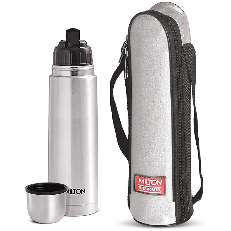 Milton Thermosteel Vacuum Insulated Flask 500 Flip Lid