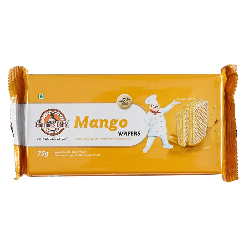 Gourmet'S Delite Mango Wafers 75G