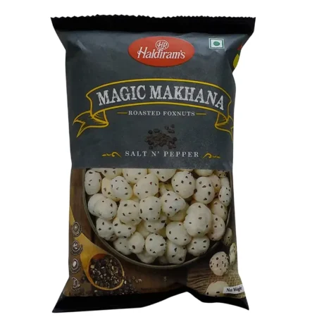 HALDIRAM'S MAGIC MAKHANA ROASTED FOXNUTS SALT N PEPPER 30G
