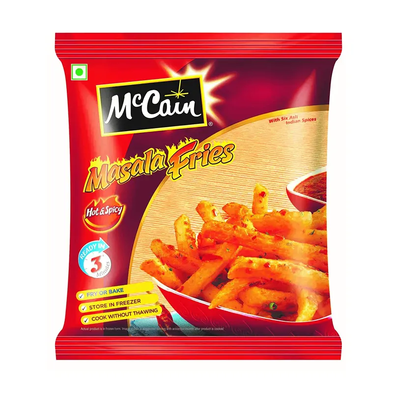 Mccain Masala Fries Hot And Spicy 375G