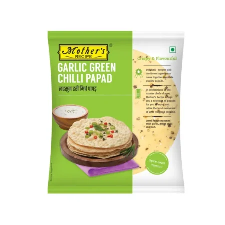 Mother'S Recipe Garlic Green Chilli Papad