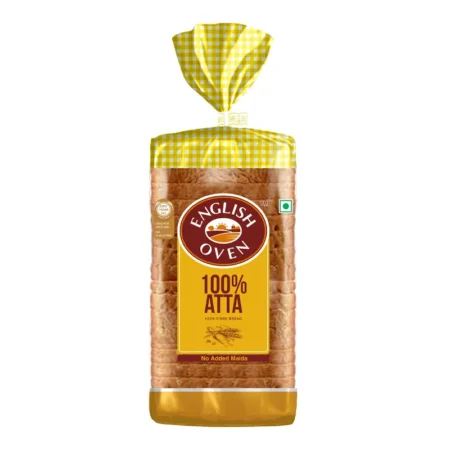 ENGLISH OVEN 100% ATTA HIGH FIBRE BREAD 400G
