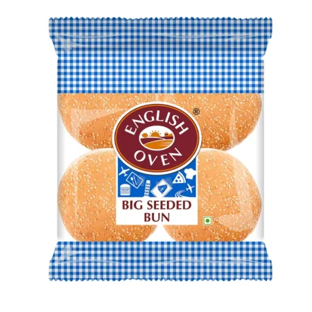 ENGLISH OVEN BIG SEEDED BUN 300G